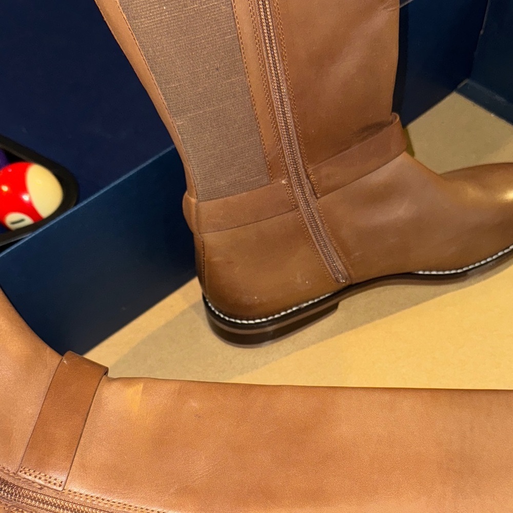 Cole Haan Brown Heeled Boots - Picture 11 of 14